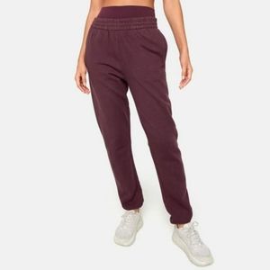 Outdoor Voices Pink Cotton Terry Sweatpants Sz XL